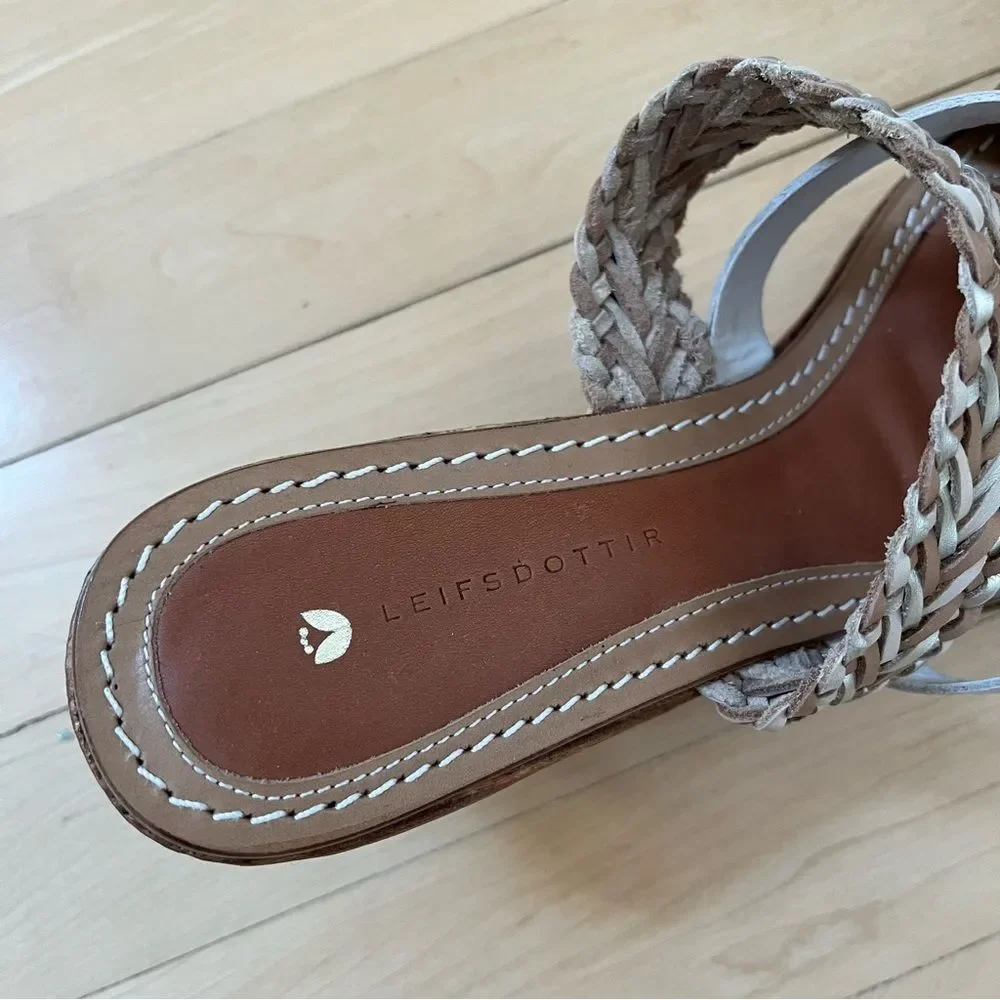 Leifsdottir Onni Wedge Leather Sandal 39.5